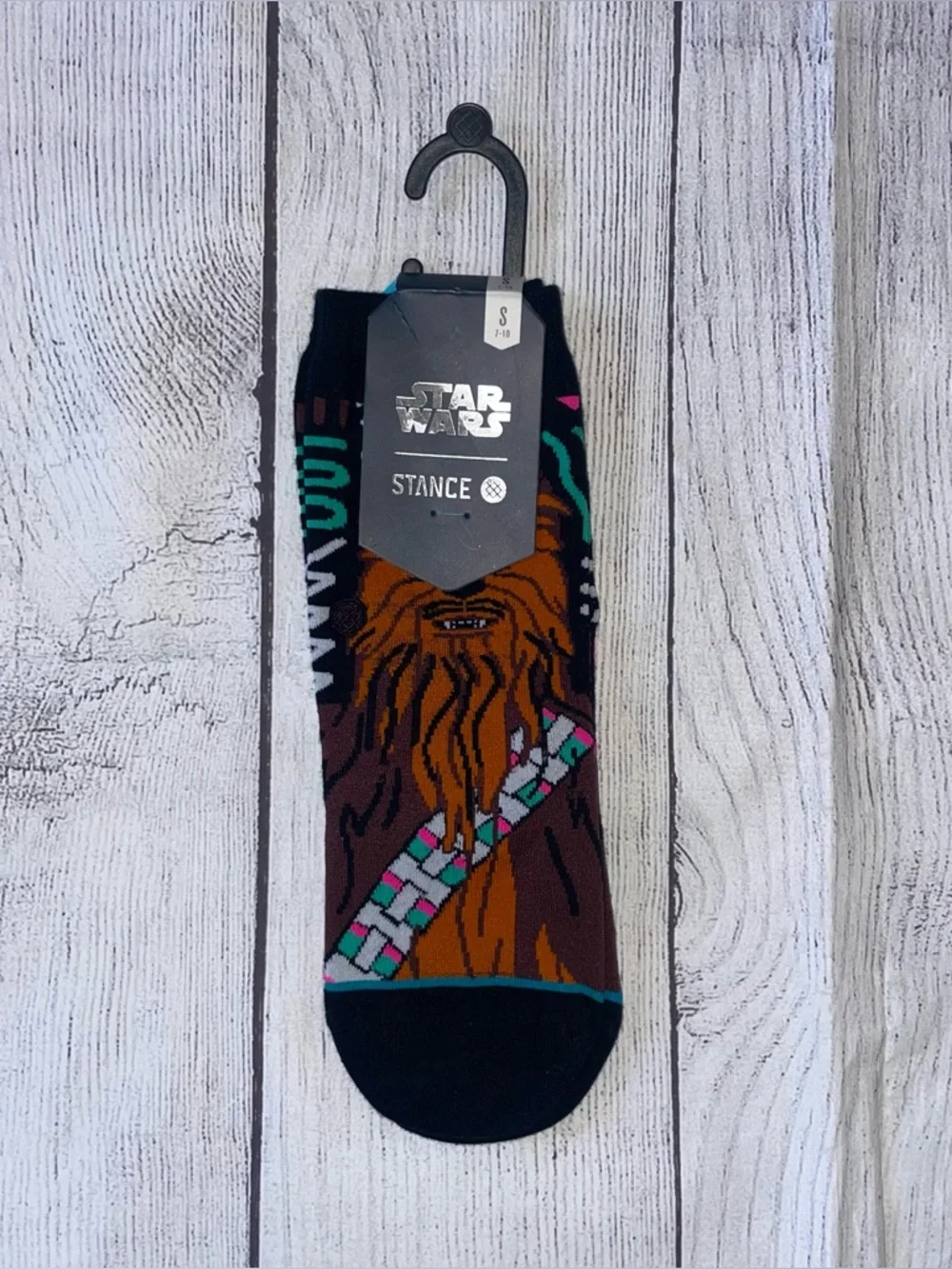 NWT Stance x Star Wars Chewbacca Graphic Anklet Socks